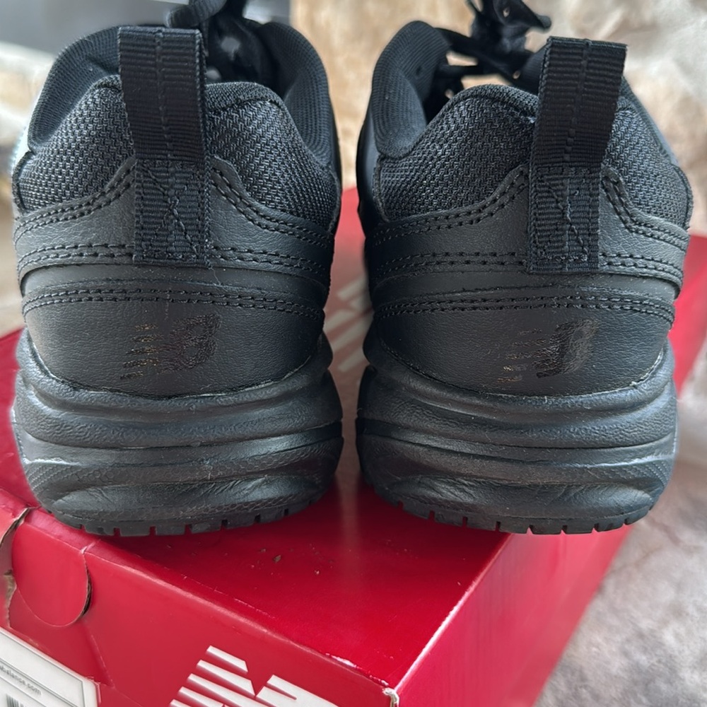 New Balance Travail Work Mens 7 Black Non-Slip Walking Shoes NEW Industrial - Picture 4 of 5